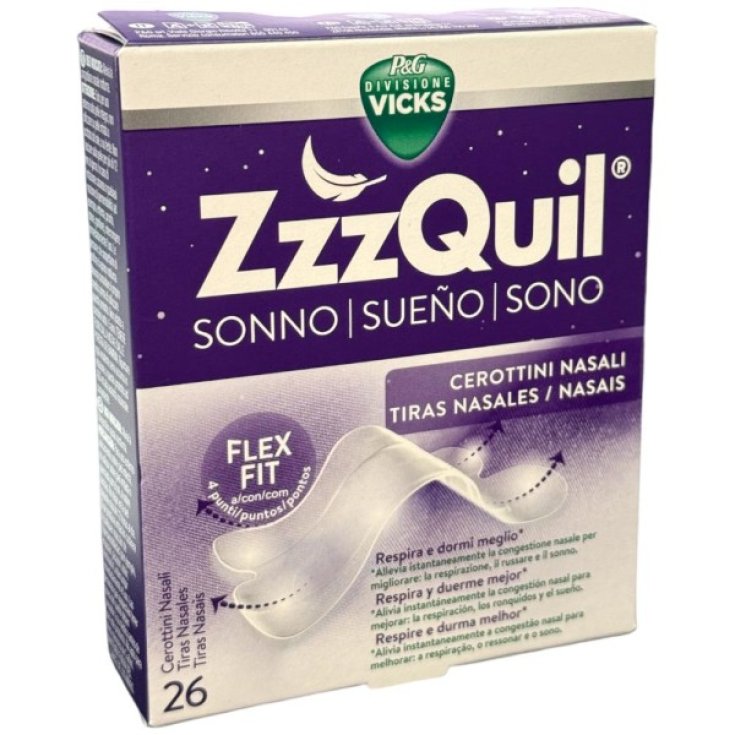 VICKS ZZZQUIL CEROTTO NASALE 26 PEZZI - farmanauta.it