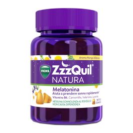 VICKS ZZZQUIL NATURA MANGO & BANANA 30 PASTIGLIE GOMMOSE - farmanauta.it