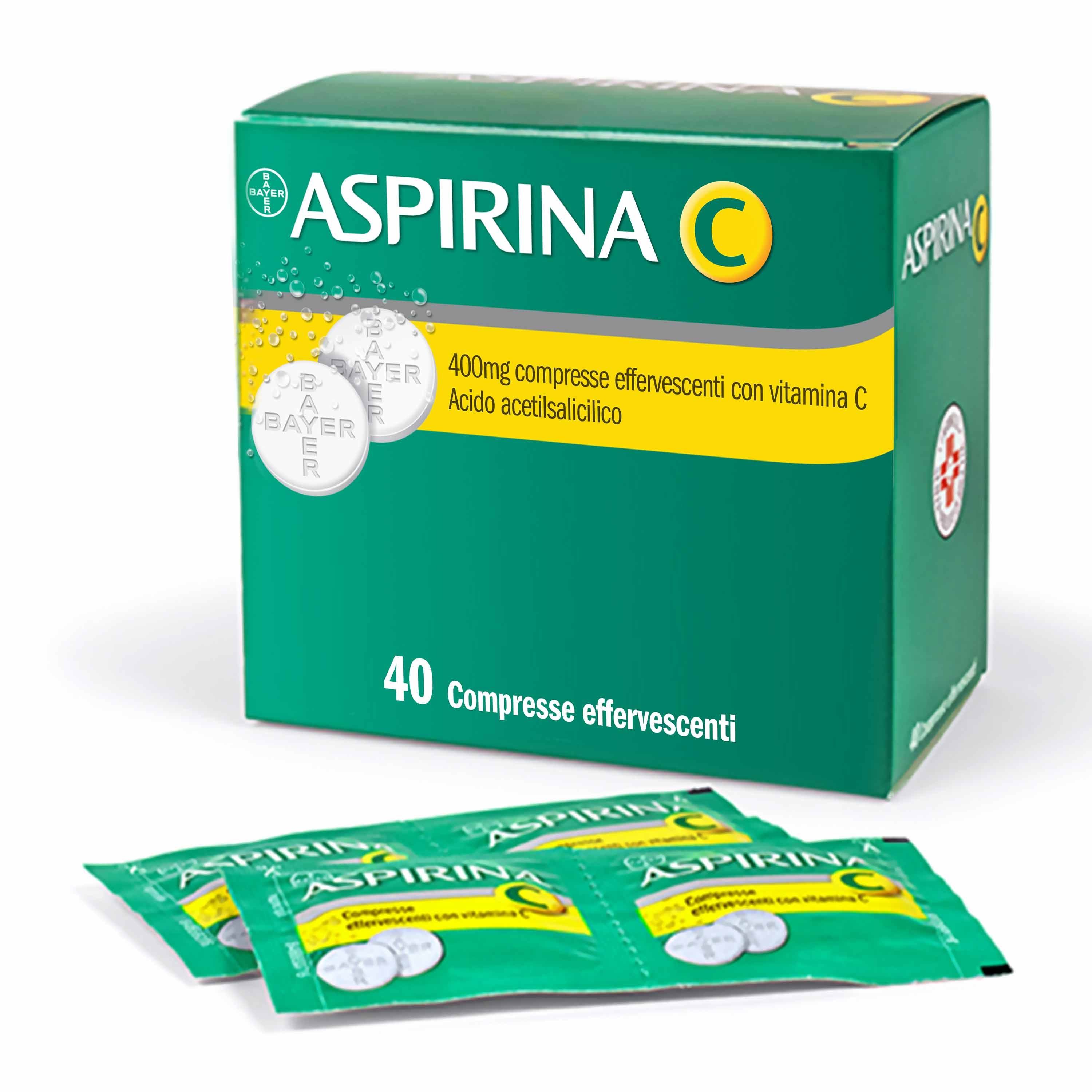 ASPIRINA C*40CPR EFF 400+240MG - farmanauta.it