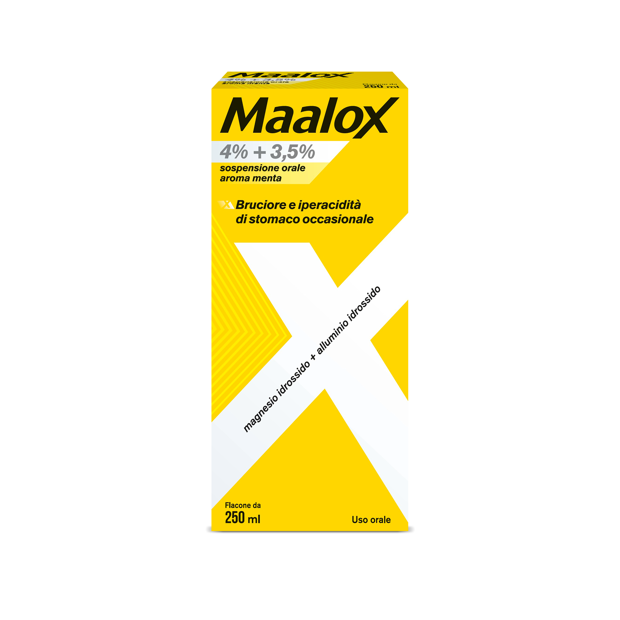 MAALOX*OS SOSP 250ML 4+3,5% ME - farmanauta.it