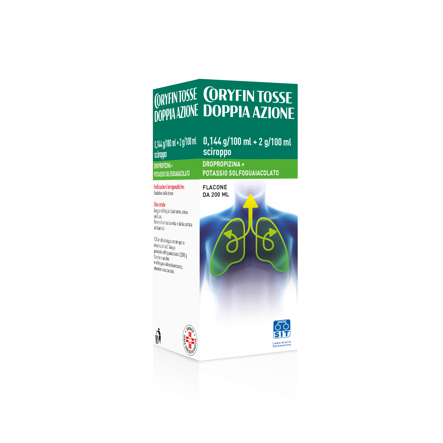 CORYFIN TOSSE DOPPIA AZ*200ML - farmanauta.it
