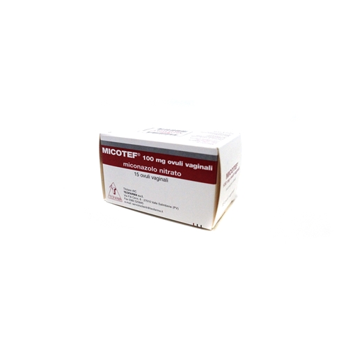 MICOTEF*15 OV VAG 100MG - farmanauta.it