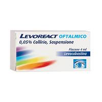 LEVOREACT OFTA*COLL 4ML 0,5MG/ - farmanauta.it