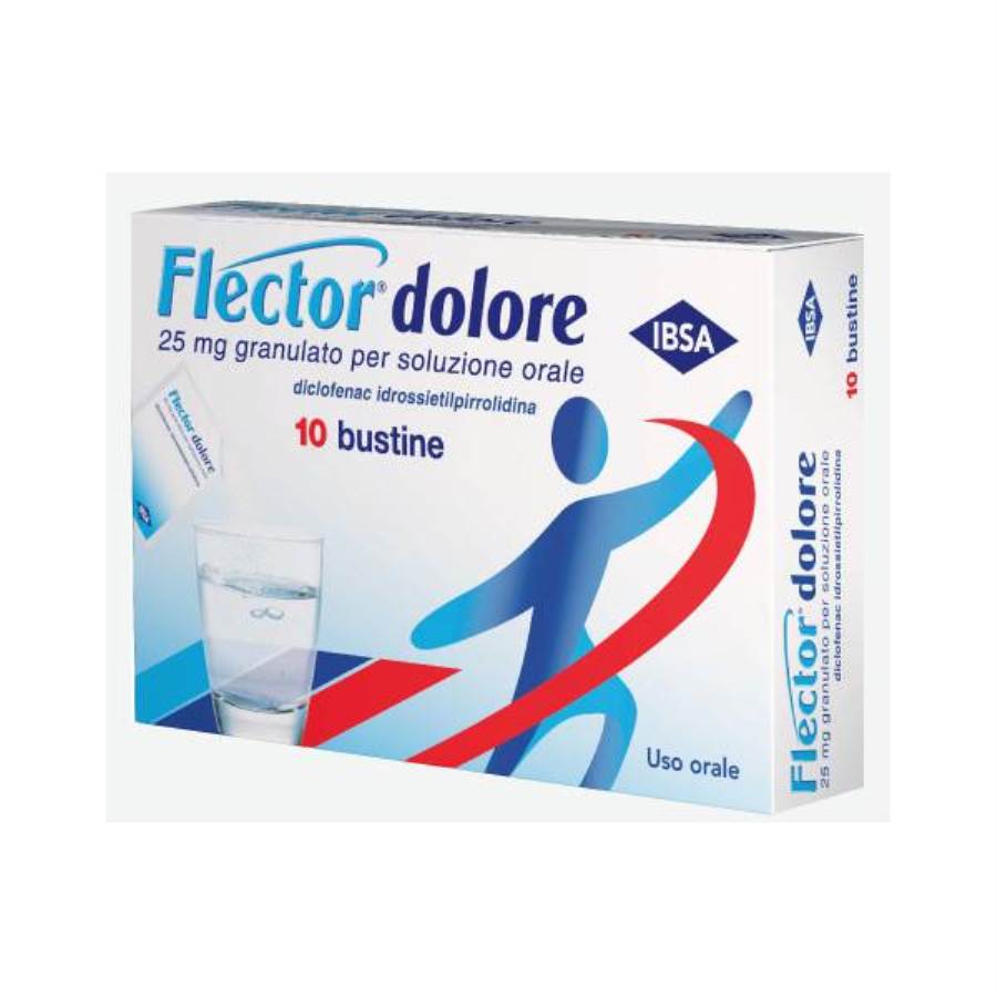 FLECTOR DOLORE*GRAT 10BUST25MG - farmanauta.it