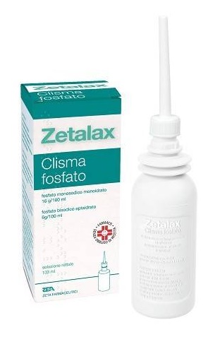 ZETALAX CLISMA FOSFATO*133ML - farmanauta.it