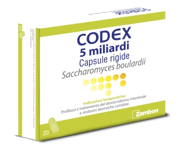 CODEX*20CPS 5MLD 250MG BLISTER - farmanauta.it