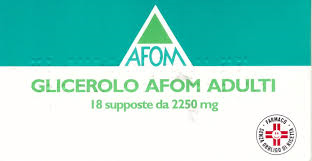 GLICEROLO AFOM*AD 18SUPP2250MG - farmanauta.it