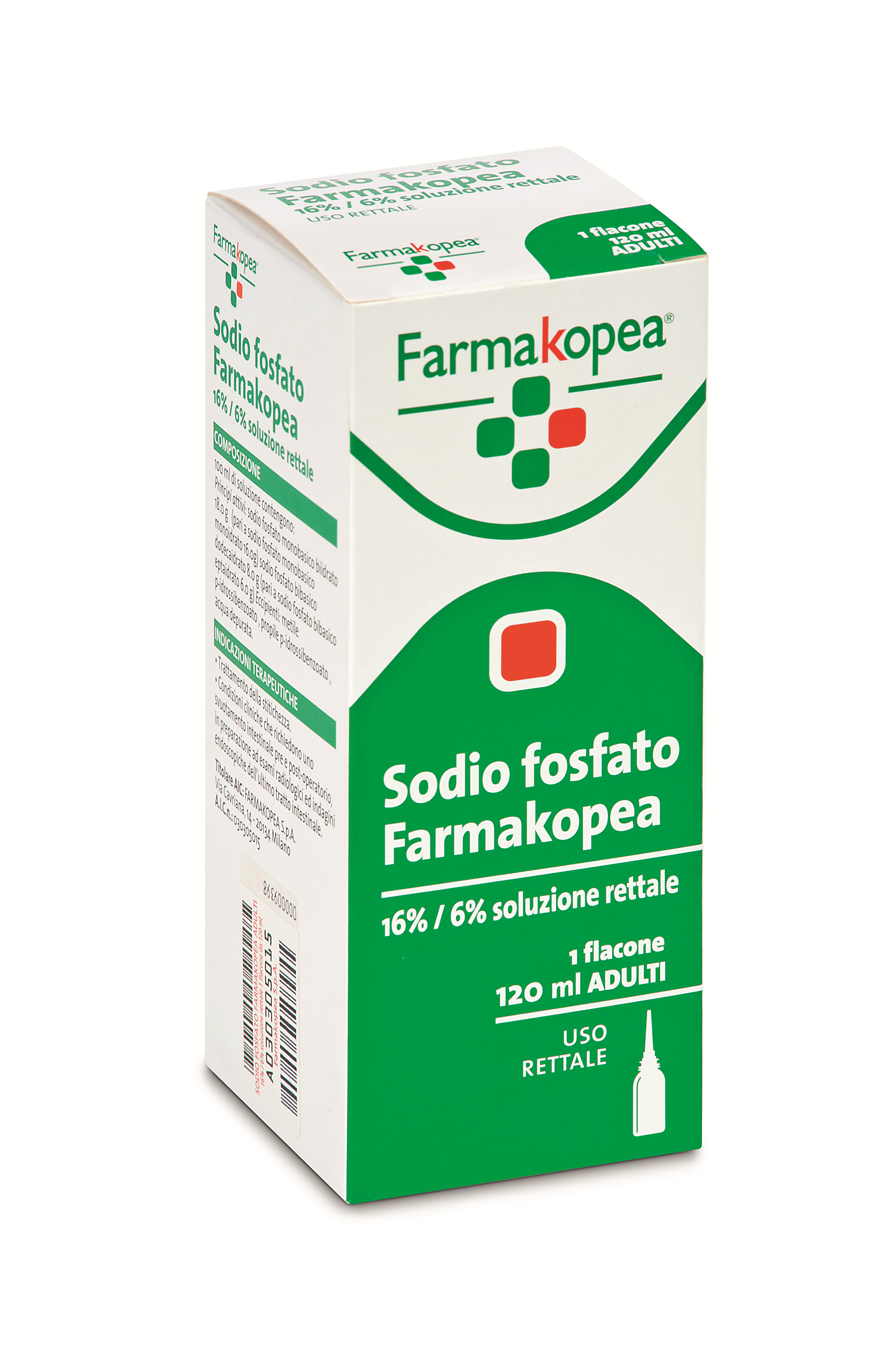 SODIO FOSFATO FA*RETT 120ML - farmanauta.it