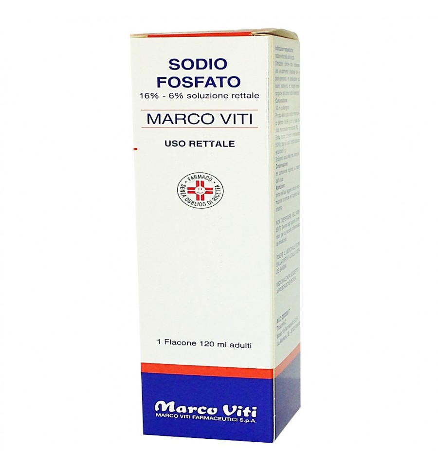SODIO FOSFATO MV*SOL RET 120ML - farmanauta.it