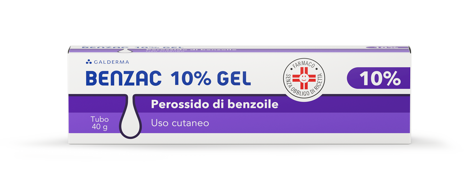 BENZAC*GEL 40G 10% - farmanauta.it