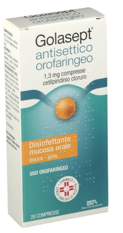 GOLASEPT ANT ORO*20CPR 1,3MG - farmanauta.it