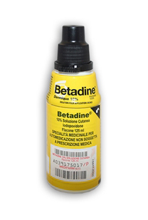 BETADINE*SOLUZ CUT 125ML 10% - farmanauta.it