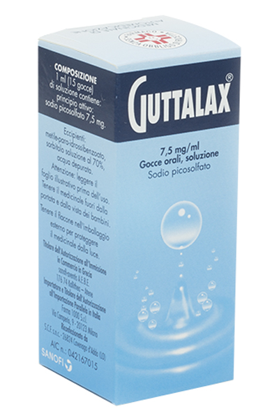 GUTTALAX*OS GTT 15ML 7,5MG/ML - farmanauta.it