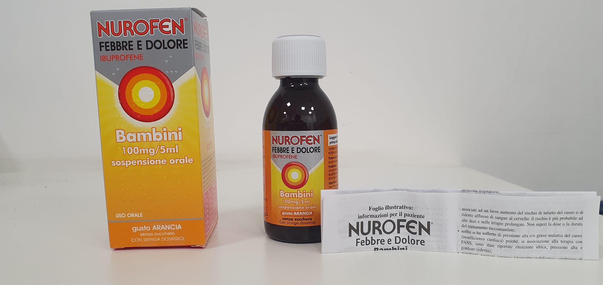 NUROFEN FEBBRE D*BB100MG/5ML A - farmanauta.it