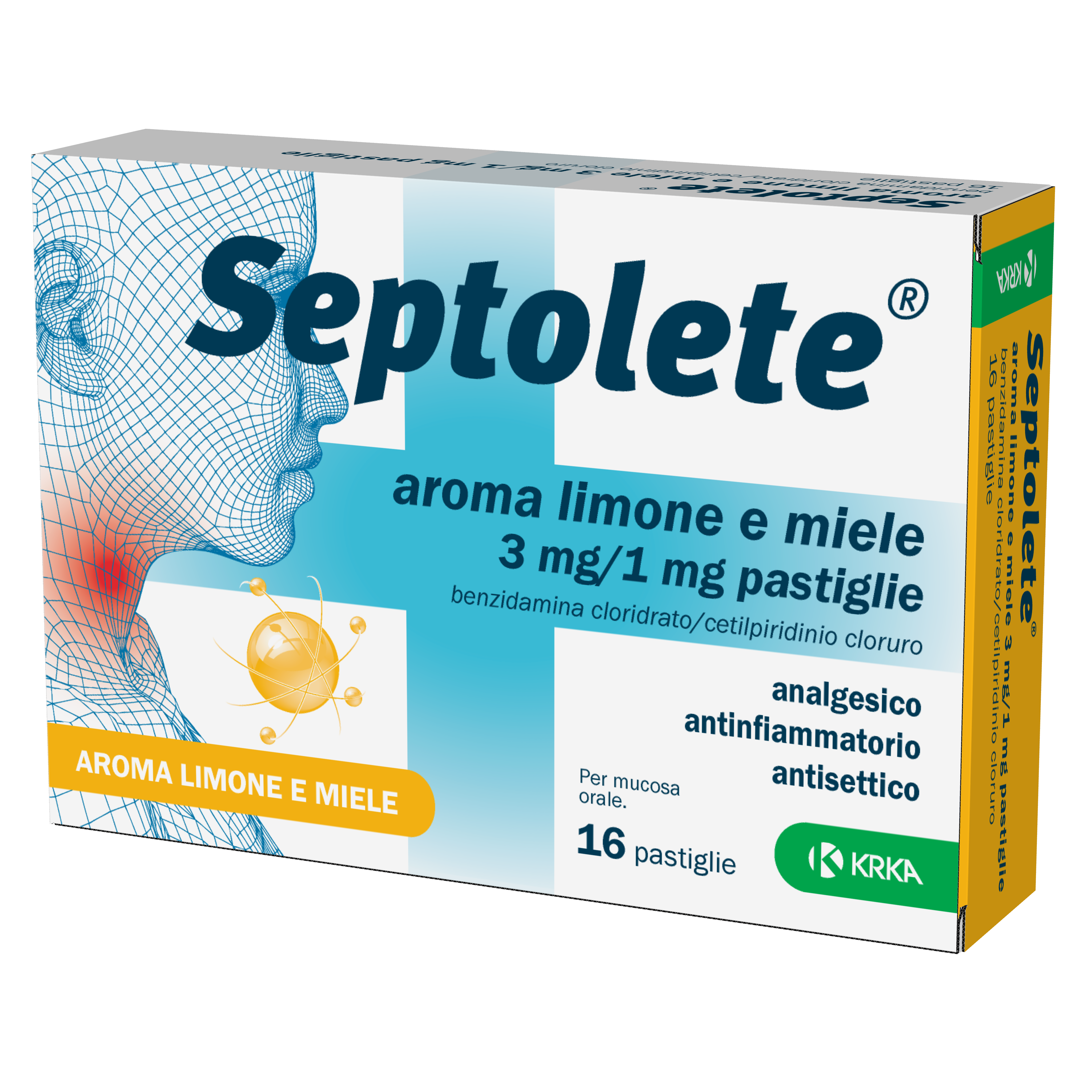 SEPTOLETE*16PAST 3+1MG LIM MIE - farmanauta.it