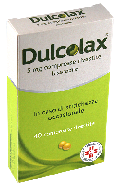 DULCOLAX*40CPR RIV 5MG - farmanauta.it