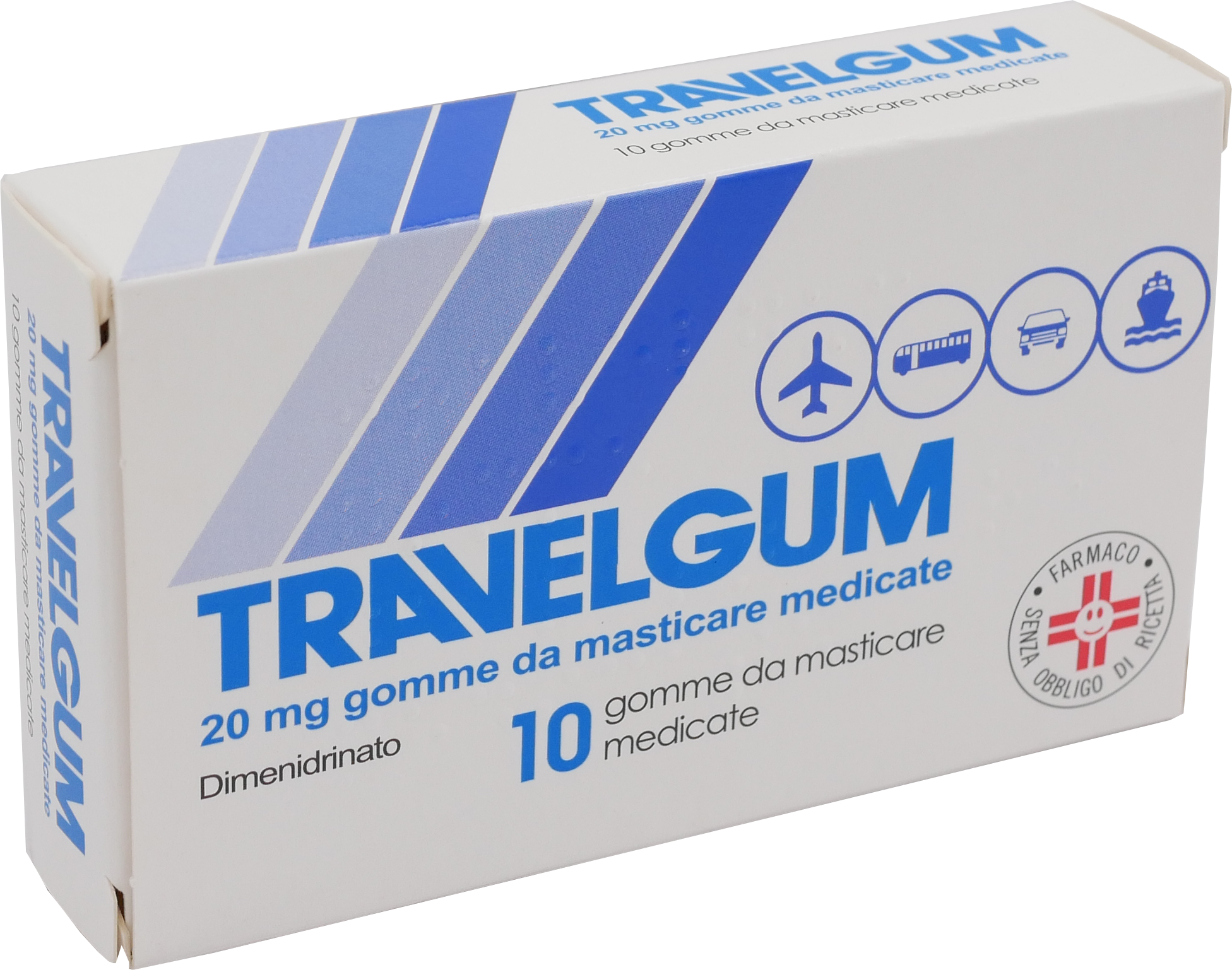 TRAVELGUM*10GOMME MAST 20MG - farmanauta.it