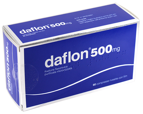 DAFLON*60CPR RIV 500MG - farmanauta.it
