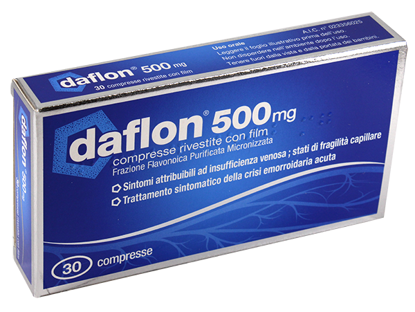 DAFLON*30CPR RIV 500MG - farmanauta.it