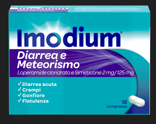 IMODIUM DIARREA E METEOR*12CPR - farmanauta.it
