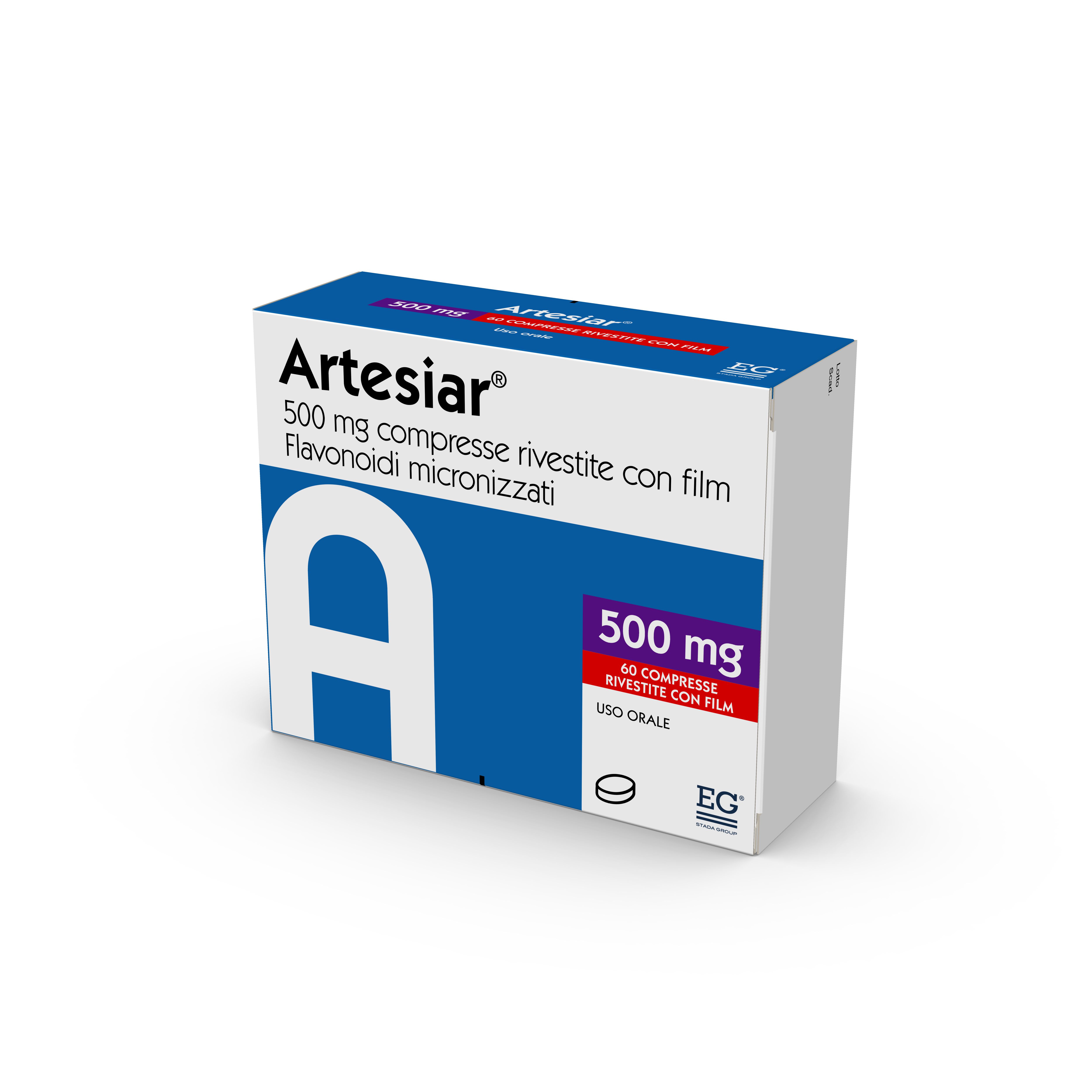 ARTESIAR*60CPR RIV 500MG - farmanauta.it
