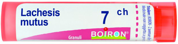 LACHESIS MUTUS 7 CH GRANULI - farmanauta.it