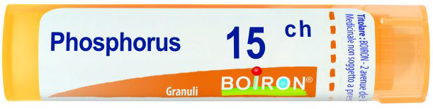 PHOSPHORUS 15 CH GRANULI - farmanauta.it