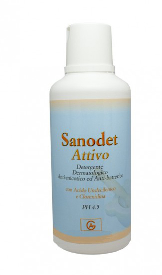 SANODET ATTIVO SHAMPOODOCCIA 500 ML - farmanauta.it