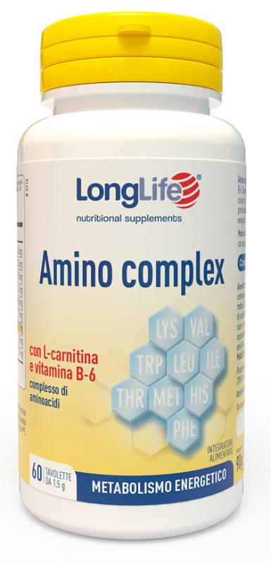 LONGLIFE AMINO COMPLEX 60 TAVOLETTE - farmanauta.it