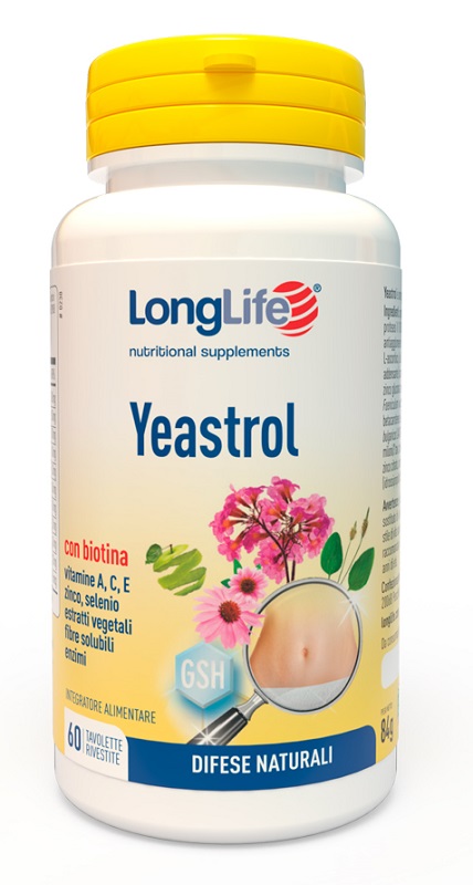 LONGLIFE YEASTROL 60 TAVOLETTE - farmanauta.it