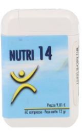 NUTRI 14 60 COMPRESSE - farmanauta.it