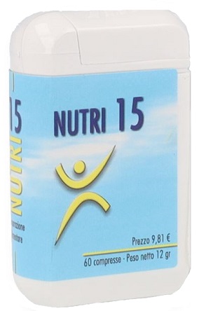 NUTRI 15 60 COMPRESSE - farmanauta.it