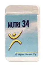 NUTRI 34 60 COMPRESSE - farmanauta.it