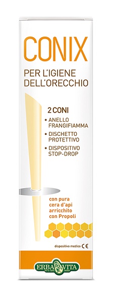 CONO CERA CONIX 2 PEZZI - farmanauta.it