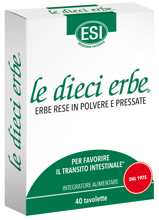 ESI LE DIECI ERBE 40 TAVOLETTE - farmanauta.it