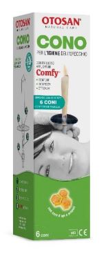 OTOSAN CONO IGIENE ORECCHIO+PROPOLI 6 PEZZI - farmanauta.it