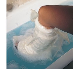 ACQUASTOP AVANBRACCIO COPERTURA RIUTILIZZABILE PER LA PROTEZIONE, DURANTE LA DOCCIA O IL BAGNO, DEGLI ARTI CON GESSI E BENDAGGI - farmanauta.it