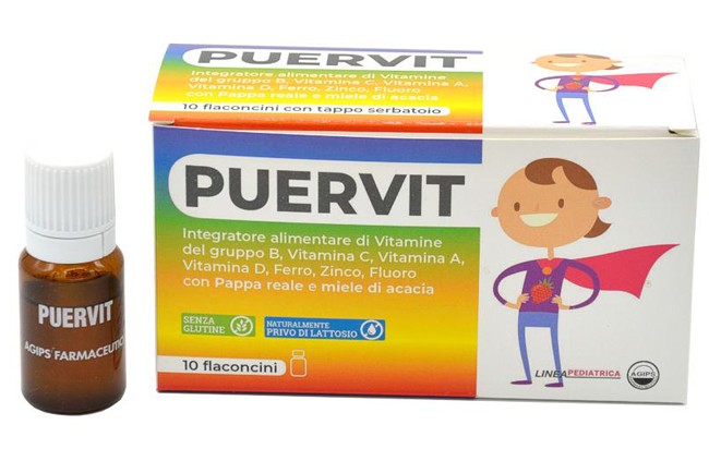 PUERVIT 10 FLACONCINI 10 ML - farmanauta.it