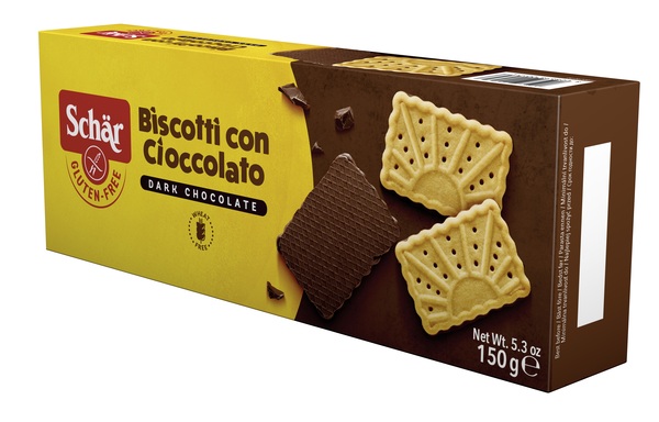 SCHAR BISCOTTO CON CIOCCOLATO DARK CHOCOLATE 150 G - farmanauta.it