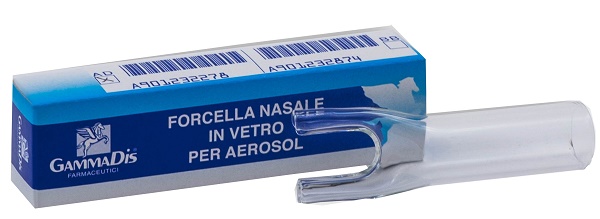 FORCELLA IN VETRO MODELLO DA ADULTO RICAMBIO PER AEROSOL - farmanauta.it