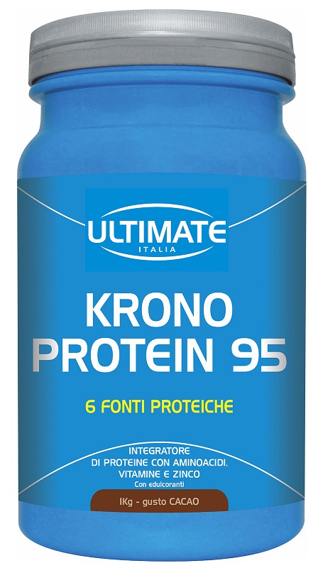 KRONO PROTEIN 95 CACAO 1 KG 1 PEZZO - farmanauta.it