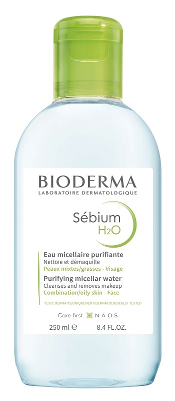 SEBIUM H2O ACQUA MICELLARE DETERGENTE PURIFICANTE 250 ML - farmanauta.it