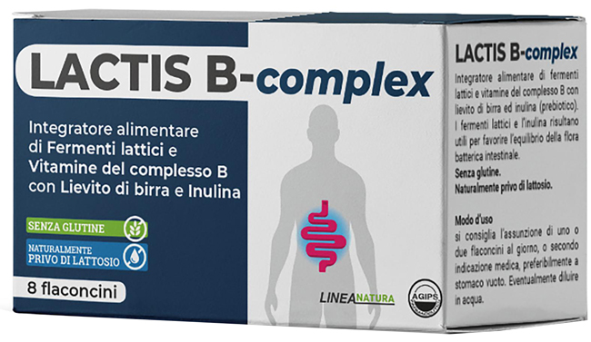LACTIS B-COMPLEX 8 FLACONCINI 10 ML - farmanauta.it
