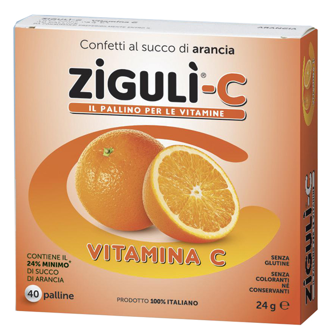 ZIGULI C ARANCIA 40 CONFETTI 24 G - farmanauta.it