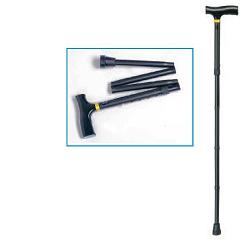 BASTONE IN ALLUMINIO PIEGHEVOLE - farmanauta.it