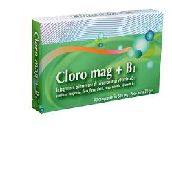 CLORO MAGNESIO + B1 40 COMPRESSE - farmanauta.it