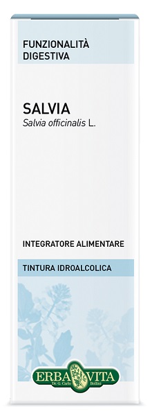 SALVIA FOGLIE TINTURA IDROALCOLICA 50 ML EBV - farmanauta.it
