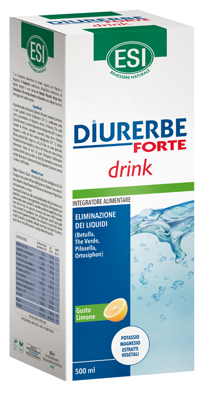 ESI DIURERBE FORTE DRINK LIMONE 500 ML - farmanauta.it
