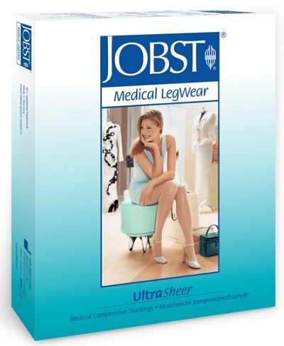 CALZA COMPRESSIVA JOBST ULTRASHEER 15-20MMHG COLLANT ELAST APPL NOIR2 ARTICOLO 751130000900 - farmanauta.it