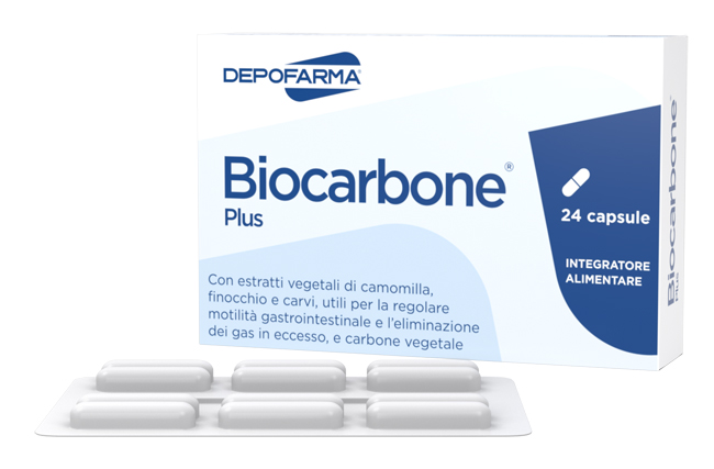 BIOCARBONE PLUS 24 CAPSULE - farmanauta.it